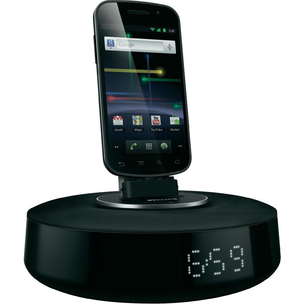 Android Docking Speaker mit Handy