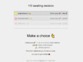 Liste mit euren Accounts inklusive Handlungsanweisung