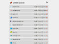 Liste mit den zu löschenden Accounts