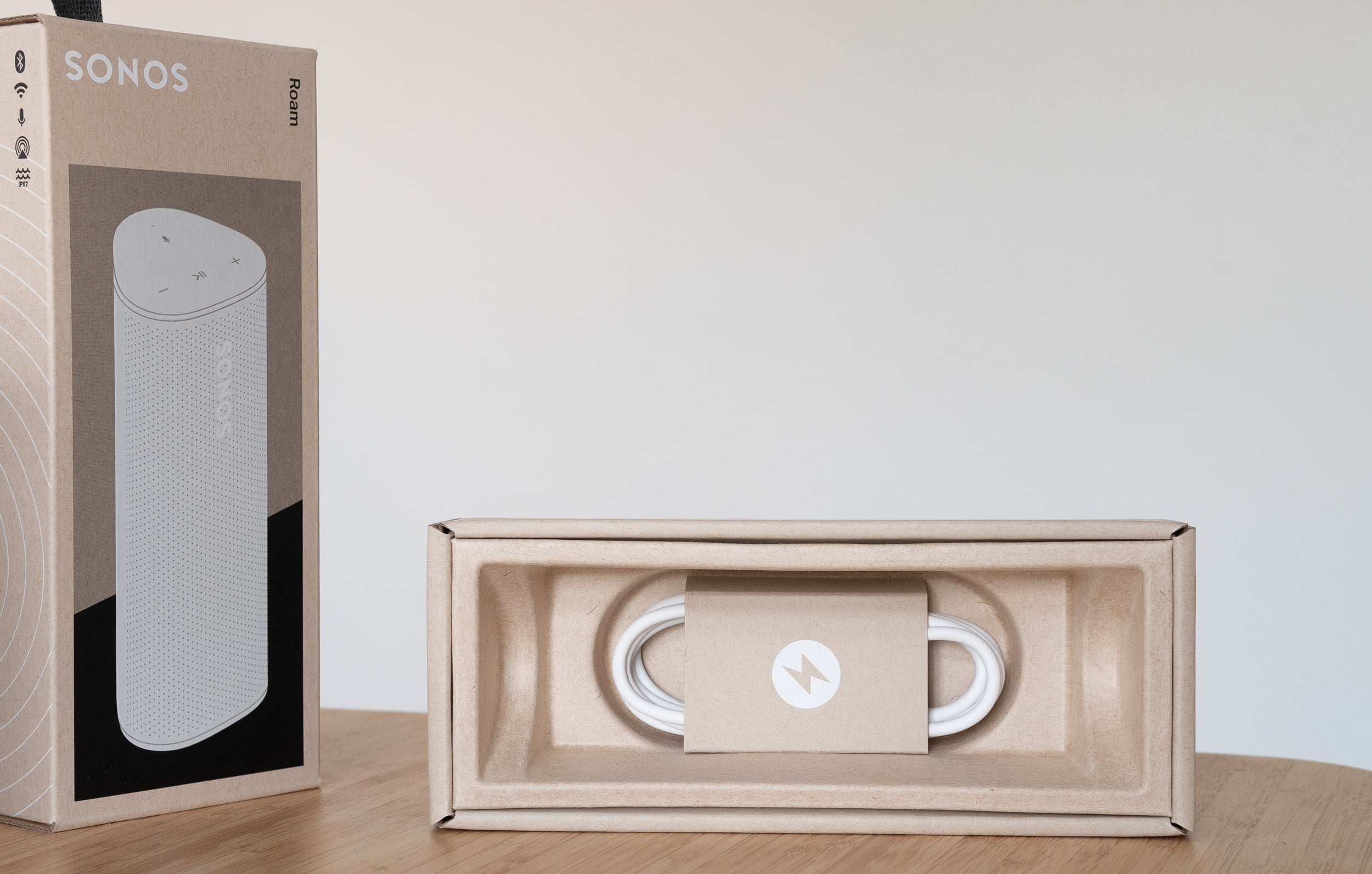 Ladekabel in Sonos Roam Verpackung